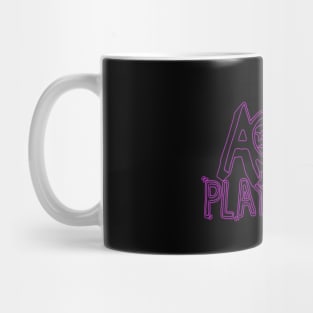 AOKI PLAYHOUSE - EDM rare edition pink neon Mug